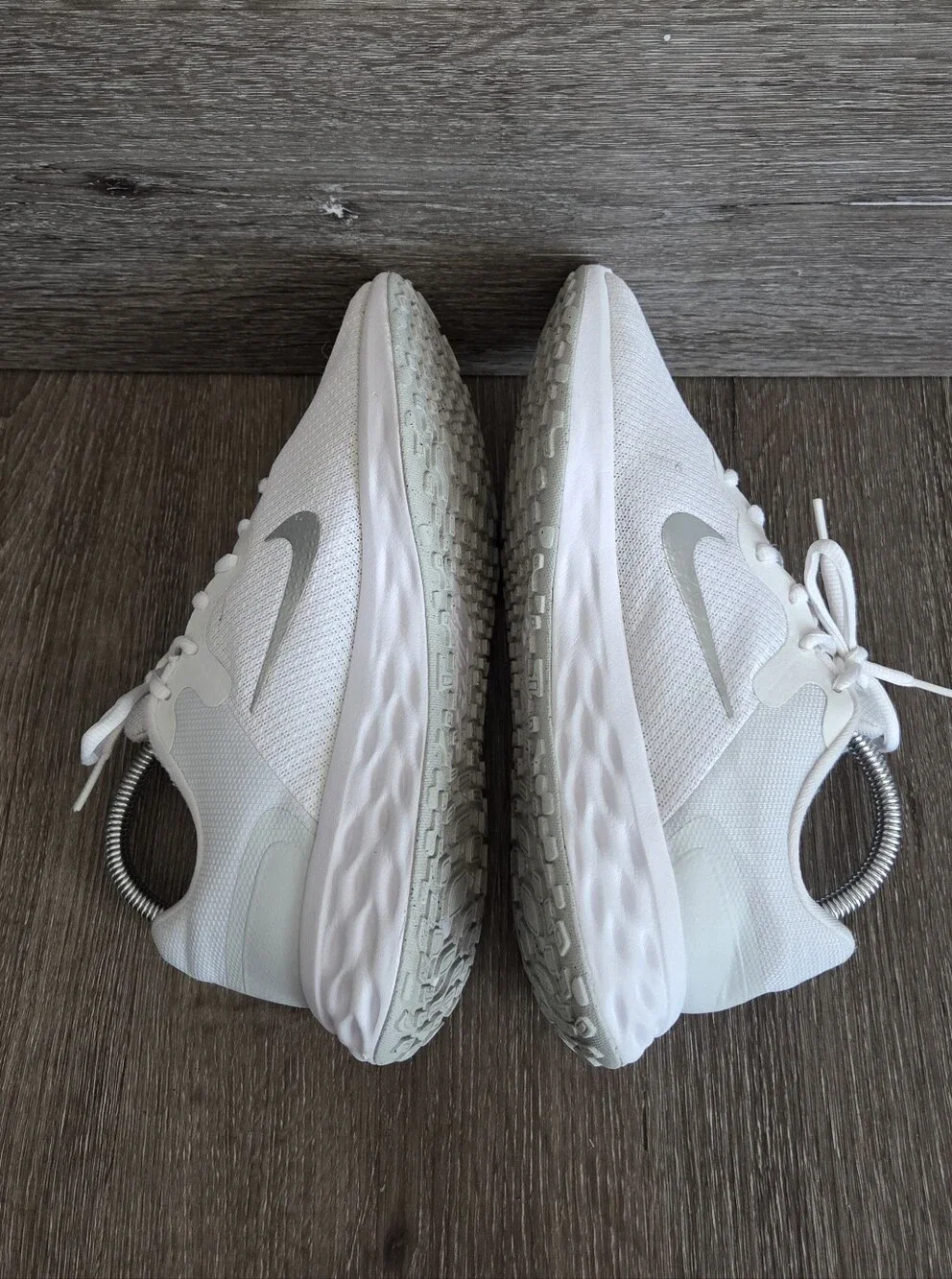 Nike Revolution 6 Next Nature White Running Shoes Womens 8